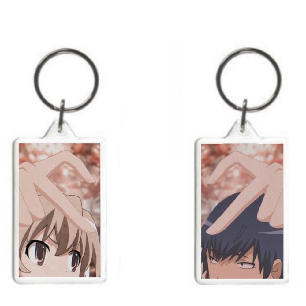 Toradora matching keychain